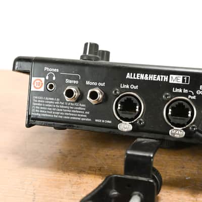 Allen & Heath ME-1 Personal Monitor Mixer CG013CR image 7