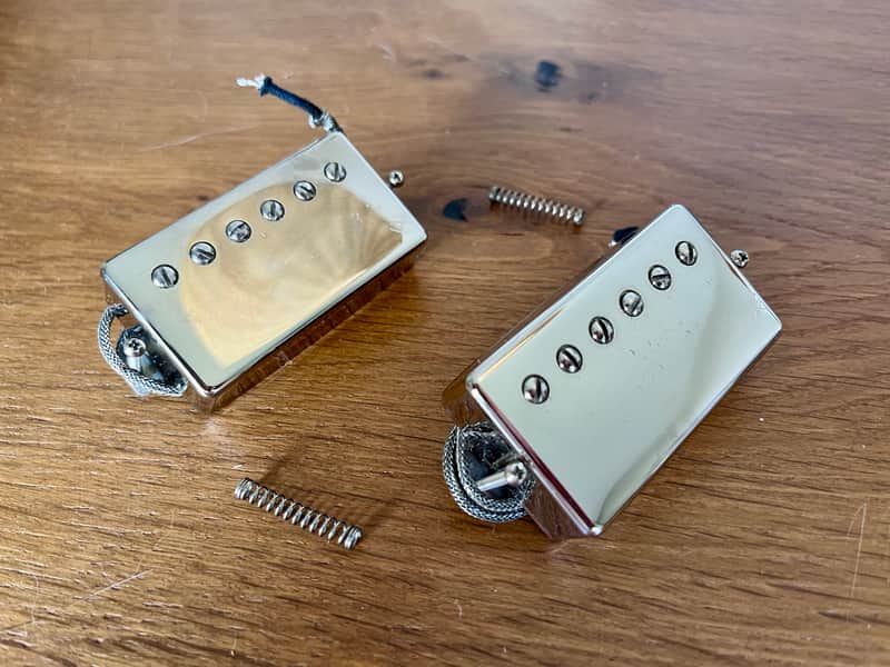 Lindy Fralin Pure P.A.F. Complete Pickup Set (Nickel/Zebra) image 1