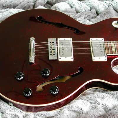 Gibson Les Paul Signature Early 70s custom restoration Ruby Sparkle image 4