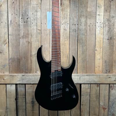 Ibanez RG Standard RGMS7 Multi-scale 7-string Electric Guitar - Black image 3