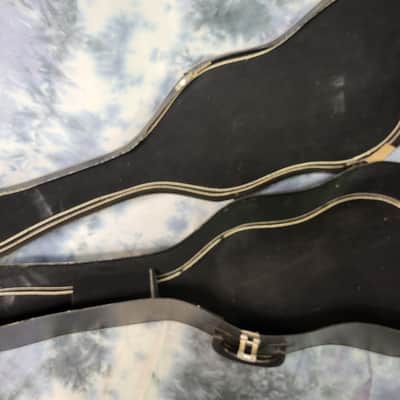 Vintage 1969 Fender by Harmony F1000 Stella Pro Setup New Strings Original Soft Shell Case image 13