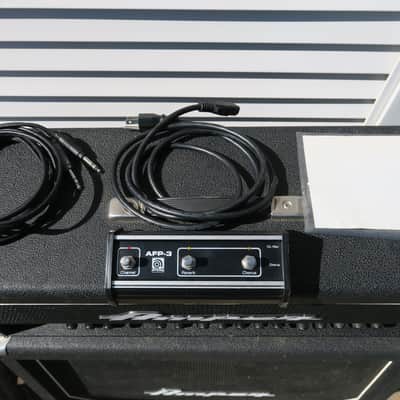 Ampeg VH140C + V-412 Cabinet Stack - Just Serviced - w/ Footswitch, Manual, 2 new Scumback BM75 Speakers image 12