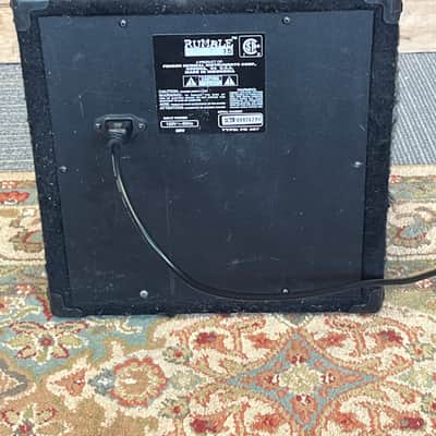Fender Rumble 15 15-Watt 1x8" Bass Combo 2000s - Black image 5