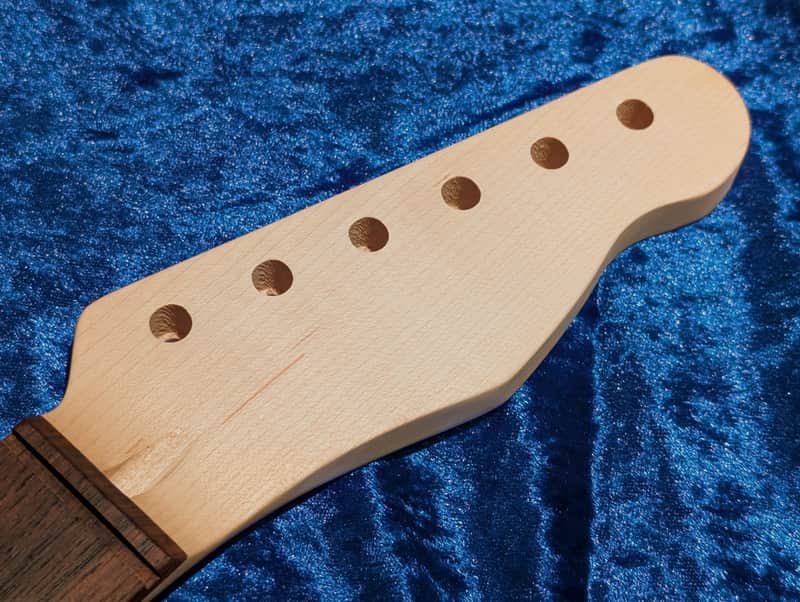 Guitar Mill T-Style Replacement Neck / 2 pc. Maple & Indian Rosewood image 1