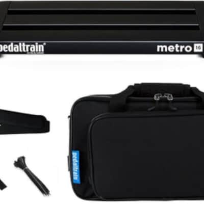 Pedaltrain Metro 16 Pedalboard, 16" x 8" w/ Softcase image 1