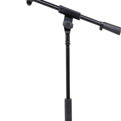 Shure by Gator SH-TRIPODSTANDTBM Tripod Boom Microphone Stand, Black image 4