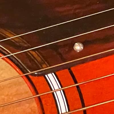 Regal T-12 USA Made 1950's / 1960's  Vintage acoustic Clean!  Red Rubine Sunburst image 3