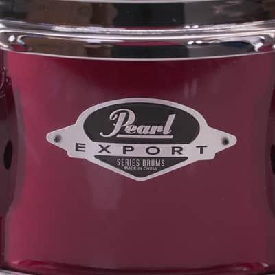 Pearl Export Standard 14" x 5.5" Snare Drum – Wine Red – Excellent image 2