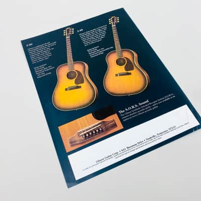 Gibson “The Legend Lives On” Catalog – Acoustic Glory late 80s image 3