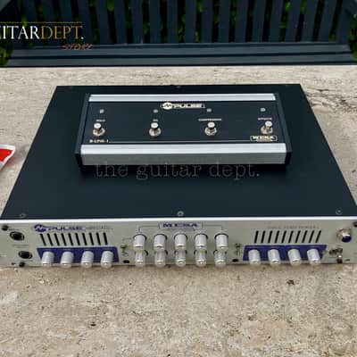 ✭SUPERB✭VERY RARE✭ MESA BOOGIE M-Pulse 600 Valve Bass Amp ✭Parametric EQ/COMP !✭ RECORD OUT ! image 14