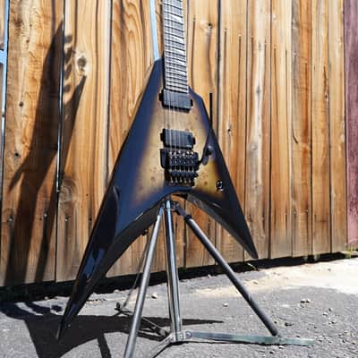 ESP E-II Arrow Nebula Black Burst 6-String Electric Guitar w/ Case image 1