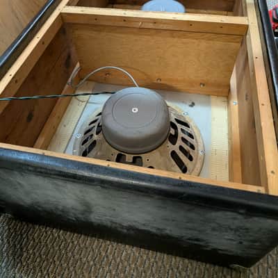 1960s Vintage Fender Cabinet Closed-Back Re-Tolexed Black image 15