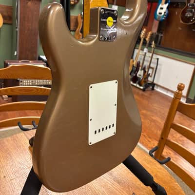 2017 Fender Custom Shop NAMM LTD Vintage Custom '59 Stratocaster Reissue Relic Faded/Aged Shoreline Gold image 14