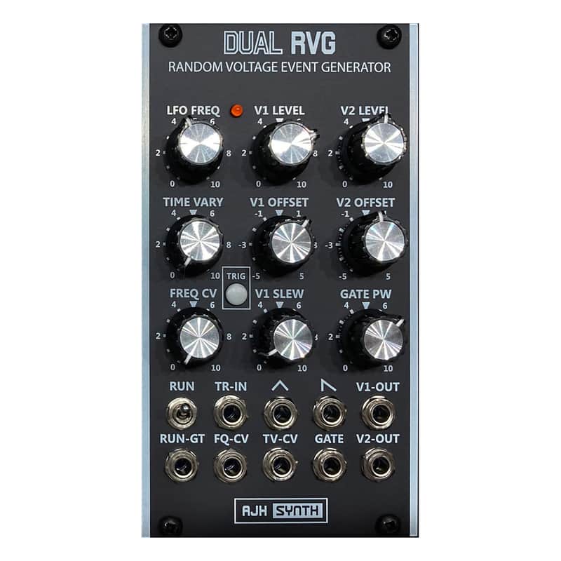 AJH Synth Dual Random Voltage Event Generator Eurorack Module (Black) image 1