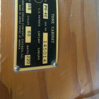 Hammond C3 Organ, W/Pr-40 speaker image 14