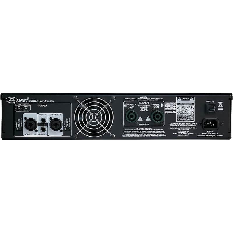 Peavey IPR2 2000 2-Channel 2000-Watt Power Amp image 2