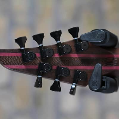 Mayones Duvell Elite 7, Schaller Hannes Bridge - Galaxy Blue Gloss image 5