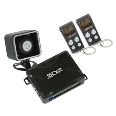 Absolute AL810 Car Alarm Keyless Entry 500' Range Two 4 Button LCD Remote control image 2