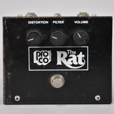 Pro Co RAT Black Face Version 3-B 1986 | Reverb