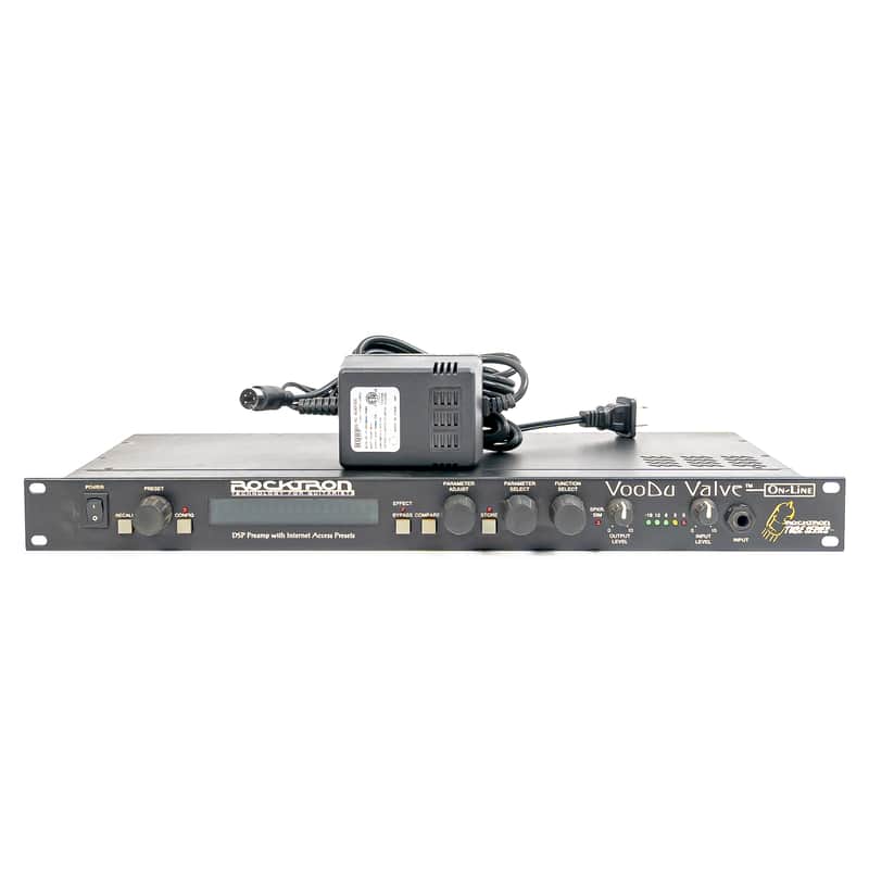 Rocktron VooDu Valve Online Guitar Multi-Effects Processor w/ Power Supply image 1