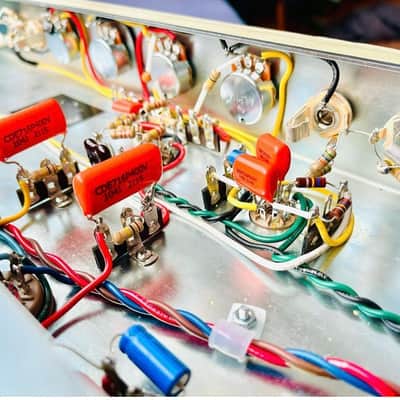 ‘62 Reissue Standel 20J12 15-watt, 1x12” Hand-wired All Tube Amplifier image 6