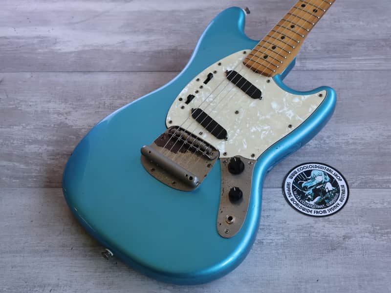 Lake Placid Blue Mustang for under $1200! 1979 Fernandes FMT-50