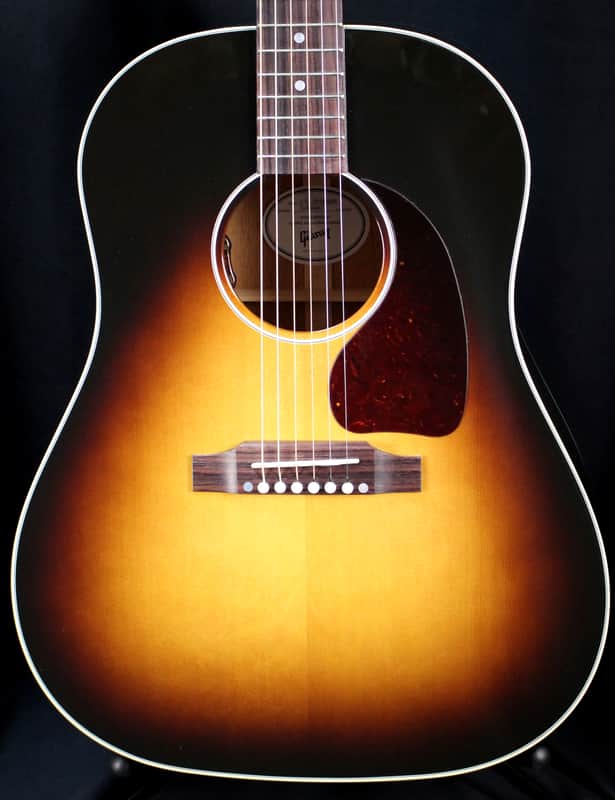 2024 Gibson J-45 Standard Acoustic Electric Vintage Sunburst w/Case image 1