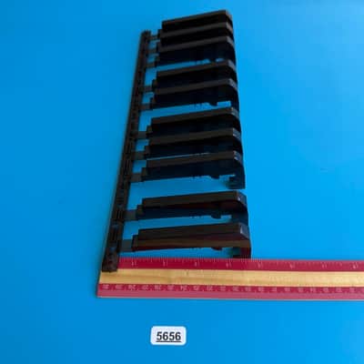 CASIO LK-135 LK-230 LK-265 LK-175 Keyboard Parts: Black Keys [Two Octaves] image 7