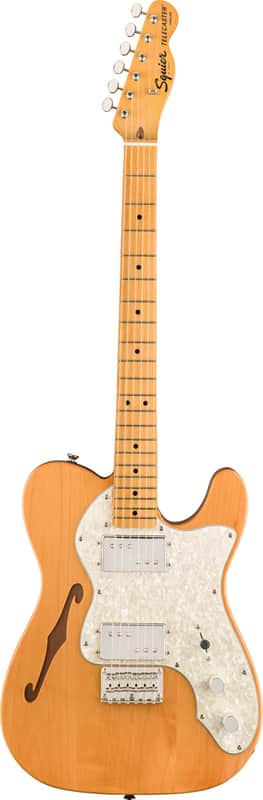 Squier Classic Vibe '70s Telecaster Thinline Maple Fingerboard Natural (Used) image 1