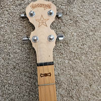 Deering Goodtime 5 String Openback Banjo 2010s - Natural image 3