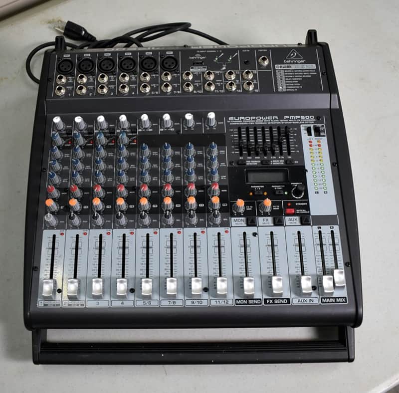Behringer Europower PMP500 12-Channel Powered Mixer image 1