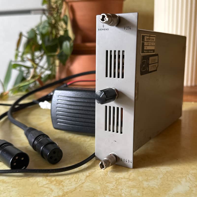 Siemens V274 mic pre rare with video! image 1