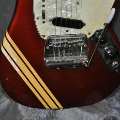 Fender Mustang 1972 - Competition Red image 4