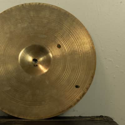 Vintage Italian 14" Hi Hat Cymbal 768g image 2