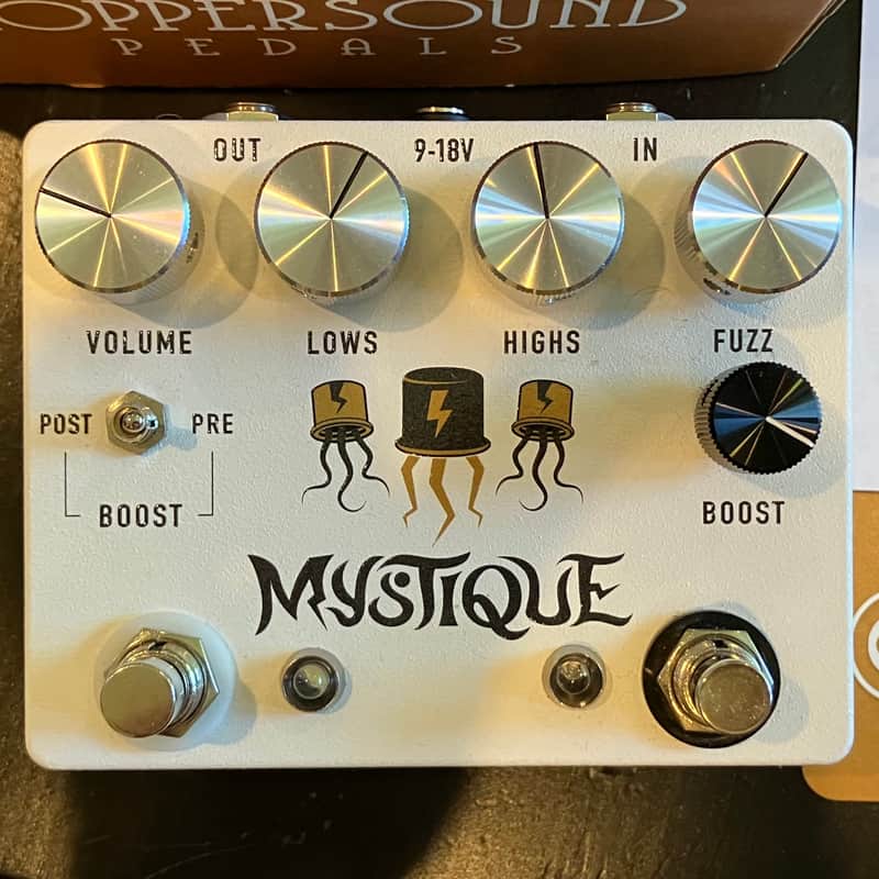 Coppersound Pedals Mystique - Limited Edition Germanium Fuzz Boost Combo image 1