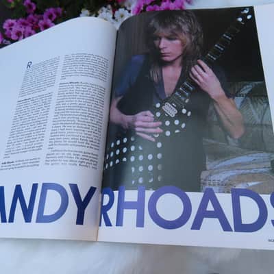 GUITAR PLAYER LEGENDS of GUITAR ll 1984 KEITH RICHARDS JIMMY PAGE RANDY RHODES MUDDY WATERS NOS MAGAZINE 1 PACK 50's GIBSON STRINGS NEW CASE CANDY RARE! GIFT! image 6