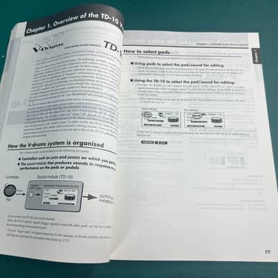 Roland TD-10 Owners Manual image 2