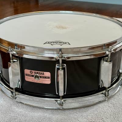 Yamaha Recording Custom Snare Drum // 5.5 x 14 inch - Black - Album Used image 1