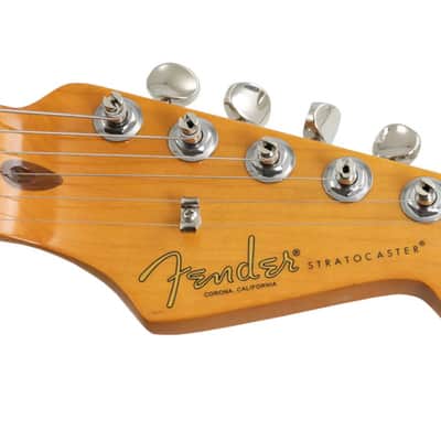 Fender American Professional Classic Stratocaster Faded Firemist Gold image 4