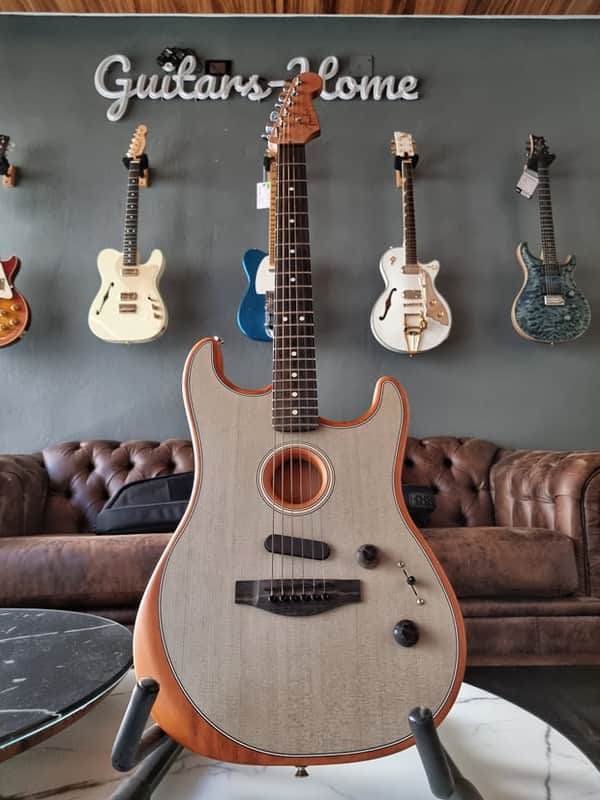 Fender Stratocaster Acoustasonic Sonic Blue image 1