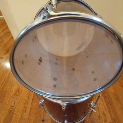 Pacific PDP 13 round X 11 Inch Rack Tom, Cherry Gloss Finish, Evans Head - Nice! image 7