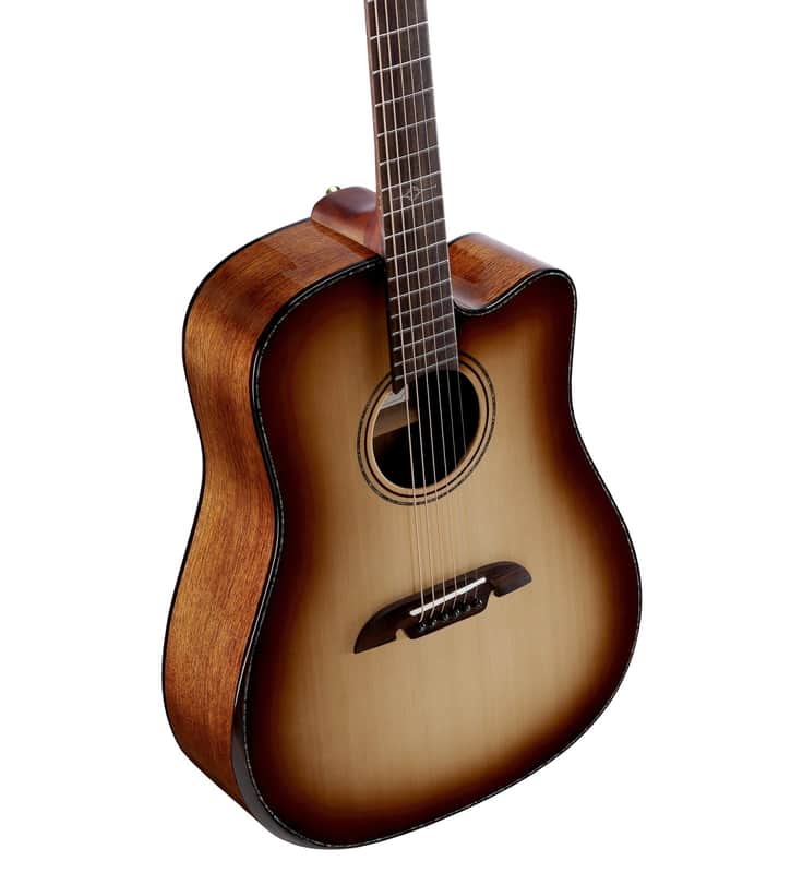 Alvarez MDA70WCEARSHB Masterworks Dreadnought All Solid AE. Sitka/Walnut w/Cutaway & Bevel Armrest w/ Flexi Case image 1