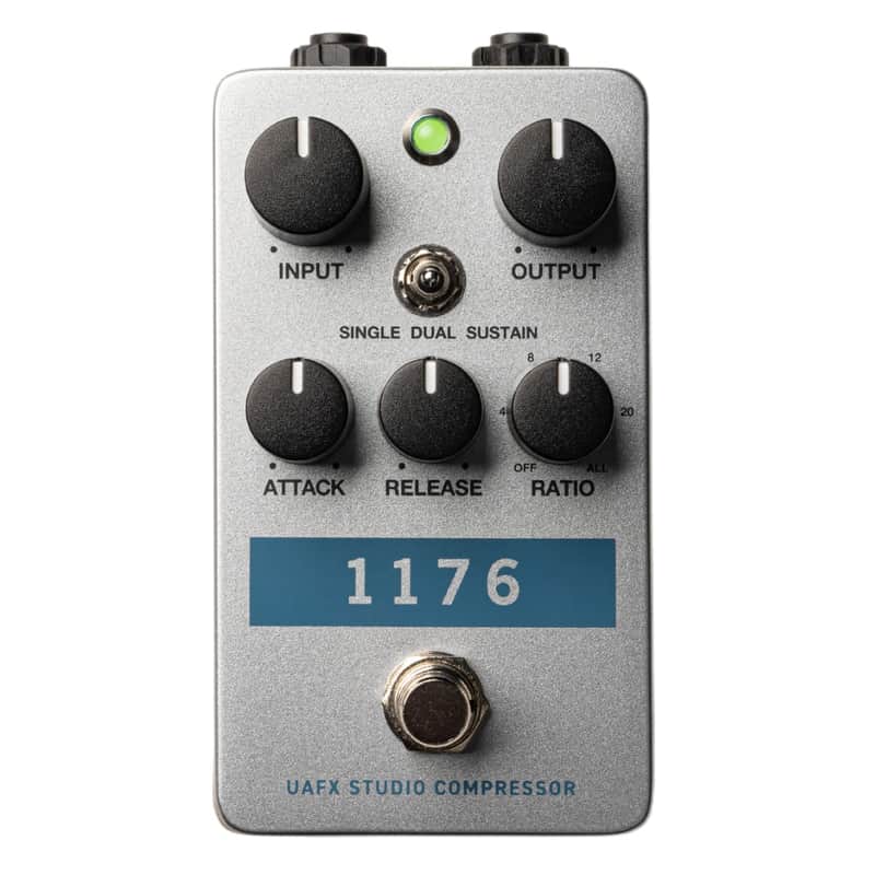 UAFX 1176 Studio Compressor Guitar Effect Pedal image 1