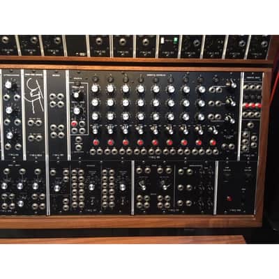 Moog Modular System 55 Reissue Signed by Jean-Michel Jarre, Second-Hand image 5