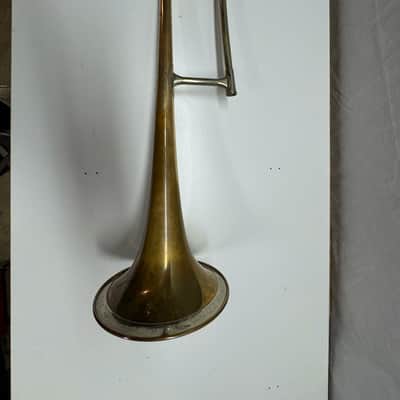 F.E. Olds & Son Los Angeles Super Trombone Mid-50s - Brass Lacquer image 6