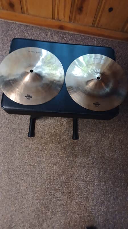 Wuhan Hi Hat Cymbals 10" image 1
