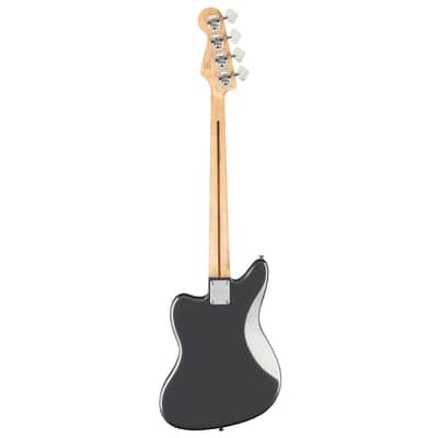 Fender Squier Affinity Series Jaguar Bass in Charcoal Frost Metallic image 6