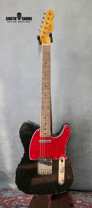 Berly T w/One Piece Maple Neck in Black (Authorized Dealer) image 1