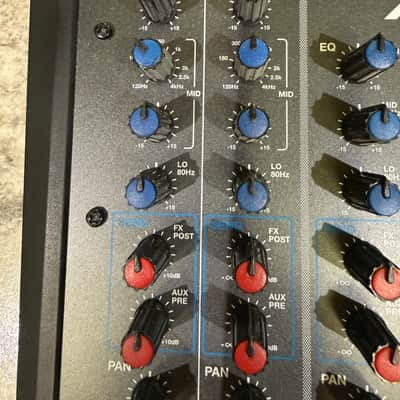 Alesis MultiMix 8 USB FX 8-Channel Mixer with Effects 2010s - Black image 5