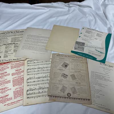 Lot of 17 Old Vintage Organ Books & Sheet Music Creative Organist, Moonlight Cocktails, Solo, Modern image 5